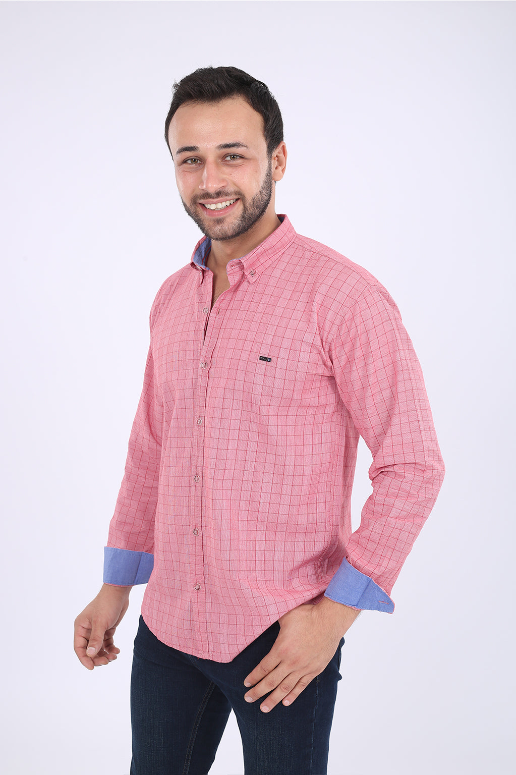 Checks Cotton Shirt 628