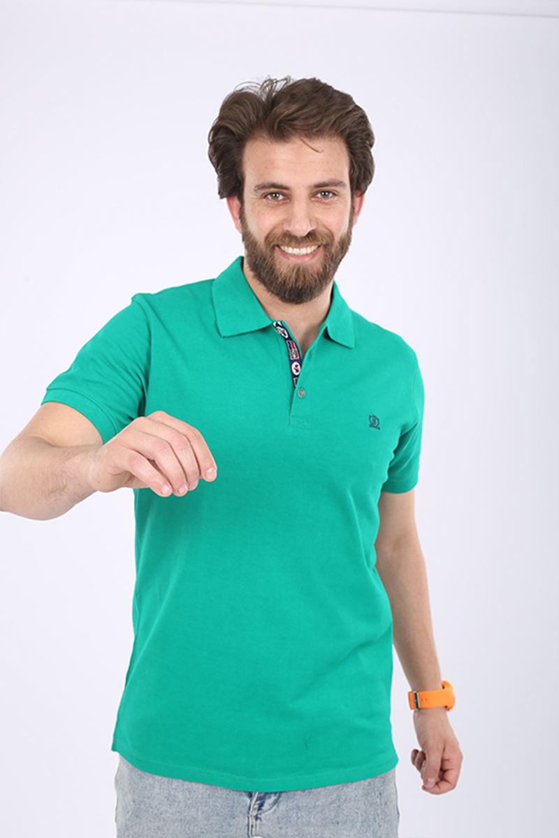 تشيرت بولو ساده  قطن 100%