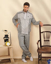 Pajamas with zipper collar and pockets code 917