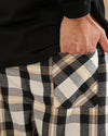 Wool plaid pajamas code 102