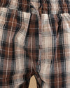 Wool plaid pajamas code 106