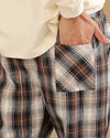 Wool plaid pajamas code 106