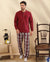 Wool plaid pajamas