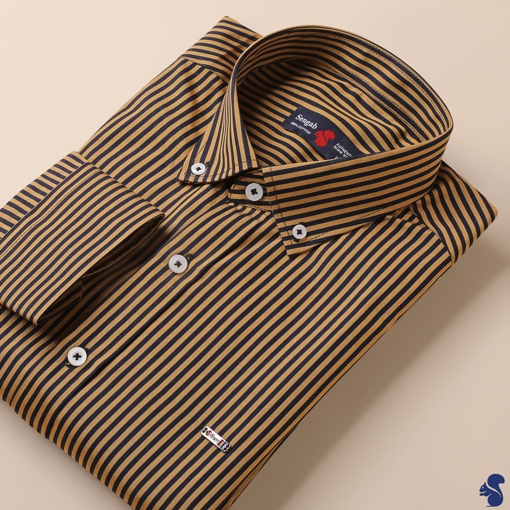 High quality striped shirt 607