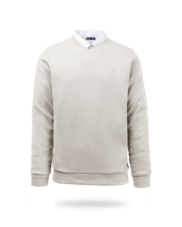 V NECK SLIM FIT PULLOVER Shanie