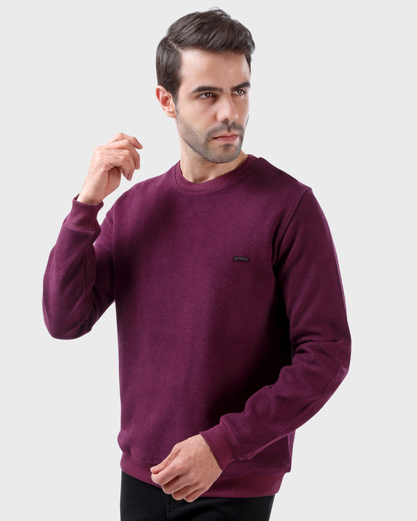 Basic T-shirt 1017-Burgundy