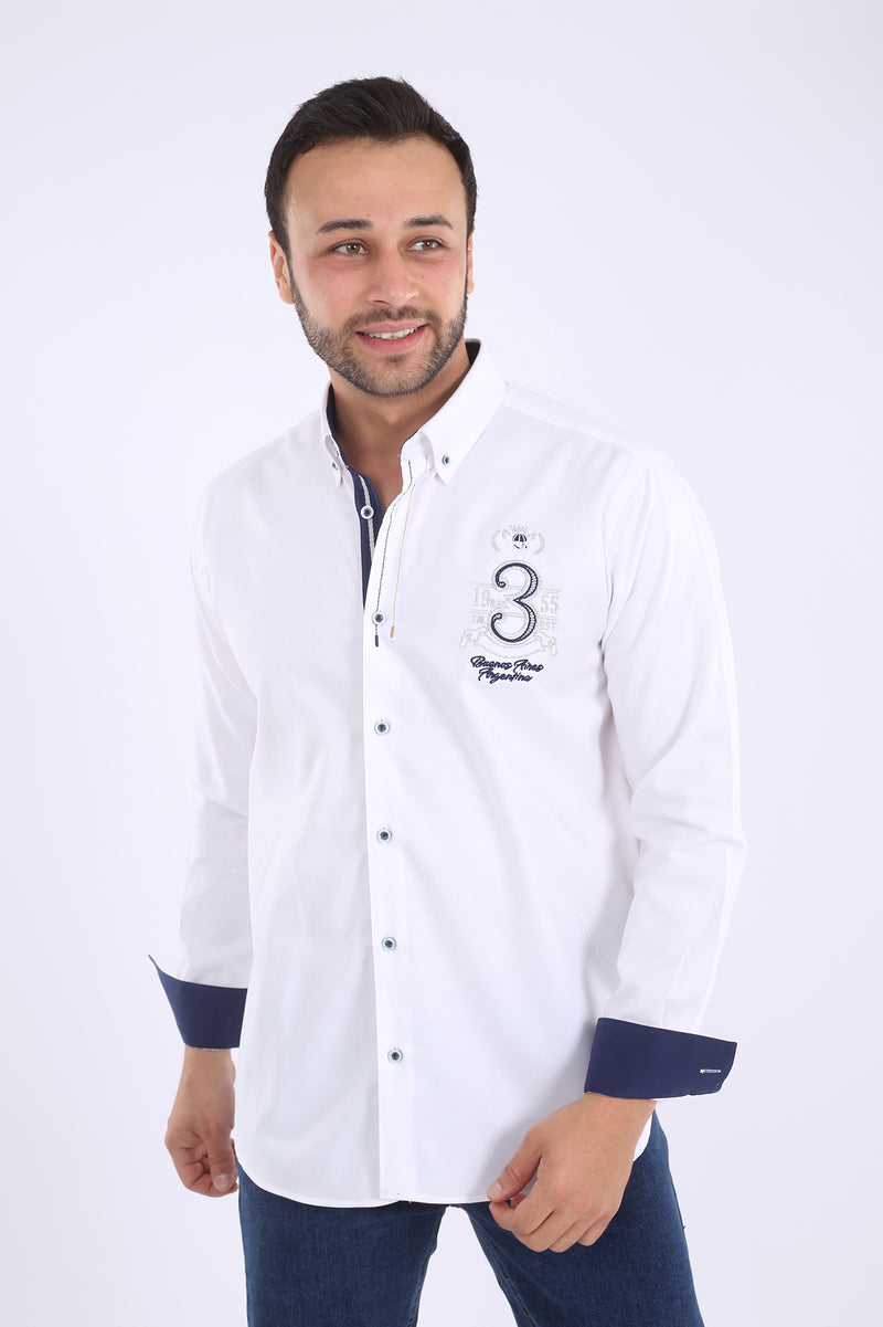 قميص قطن صافي كود 947