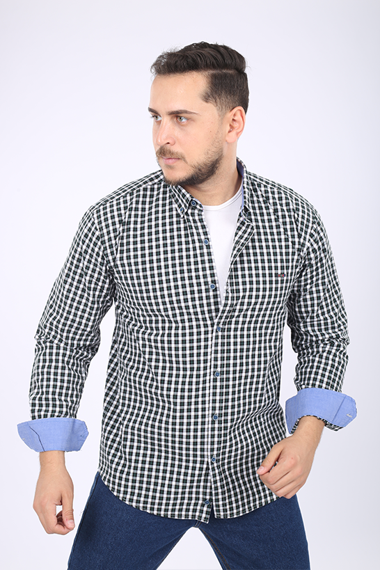 Checks Cotton Shirt 962