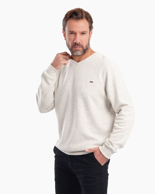 V NECK SLIM FIT PULLOVER Shanie