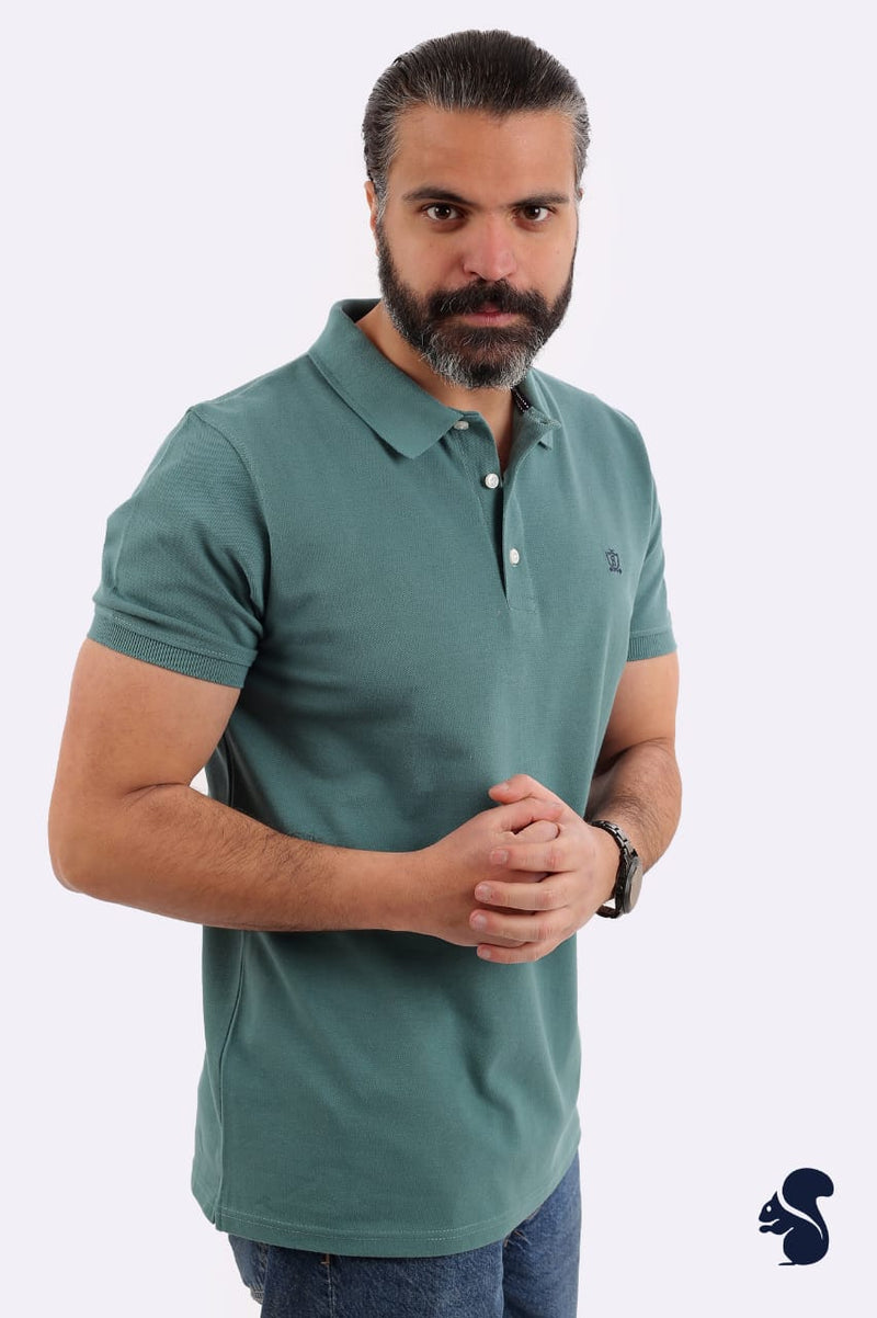 تشيرت بولو ساده  قطن 100%
