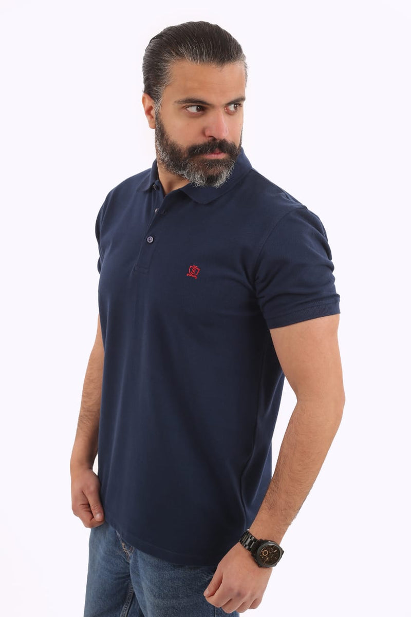 تشيرت بولو ساده  قطن 100%