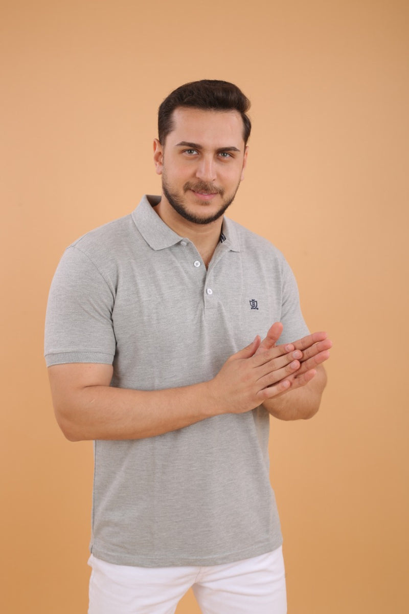 تشيرت بولو ساده  قطن 100%