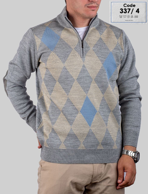 Pullover Mock Neck