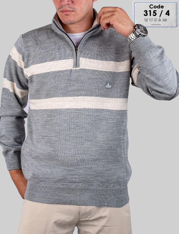 Pullover Mock Neck