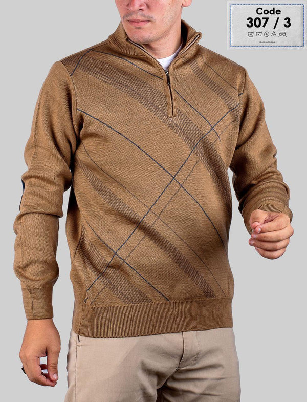 Pullover Mock Neck