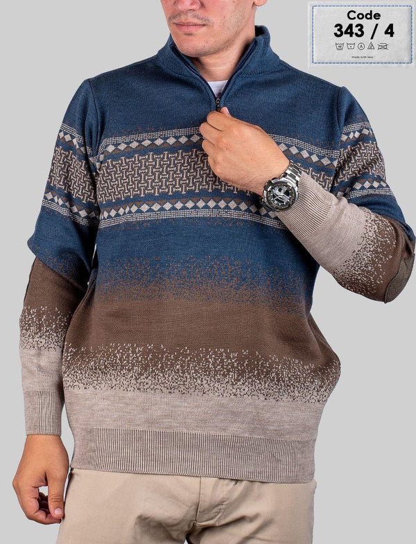 Pullover Mock Neck