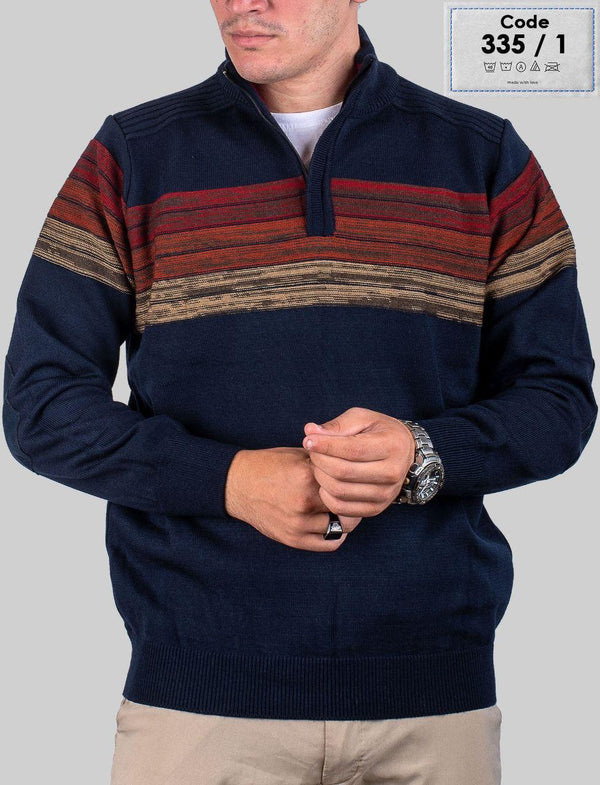 Pullover Mock Neck