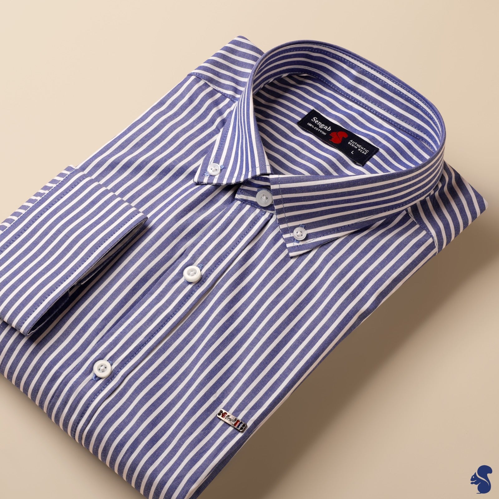 High quality striped shirt 603