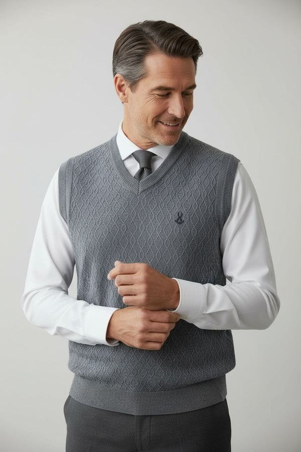 Gilet knitted