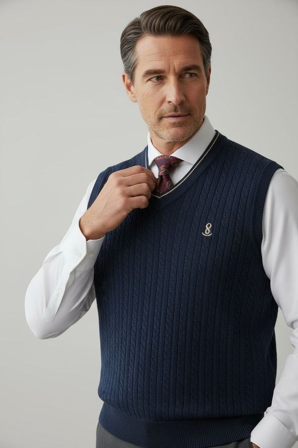 Knit gilet code 504
