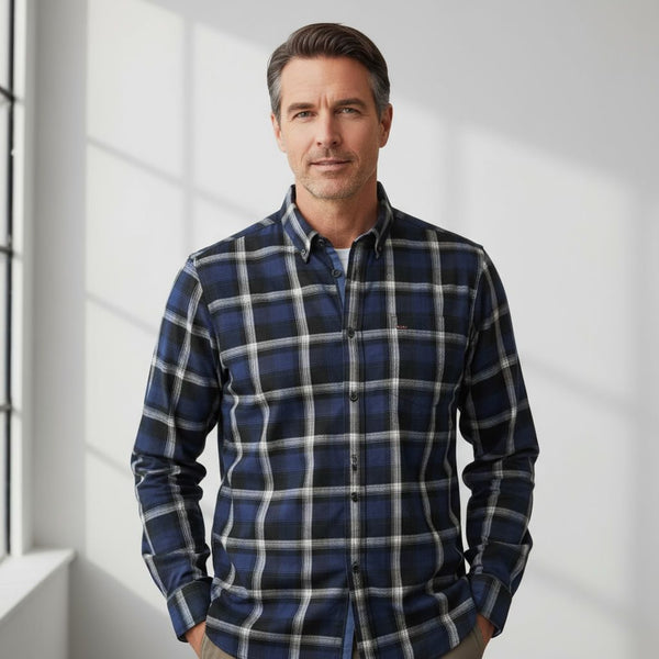 قميص قطن كاروه  كود 203