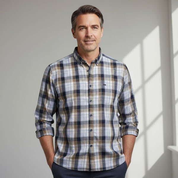 قميص قطن كاروه  كود 201