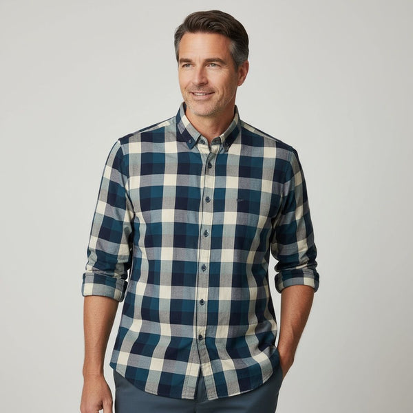 قميص قطن كاروه  كود 209