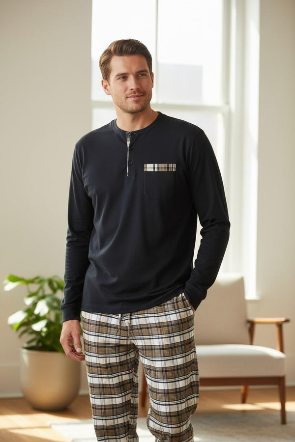 بيجامة صوف شتوى