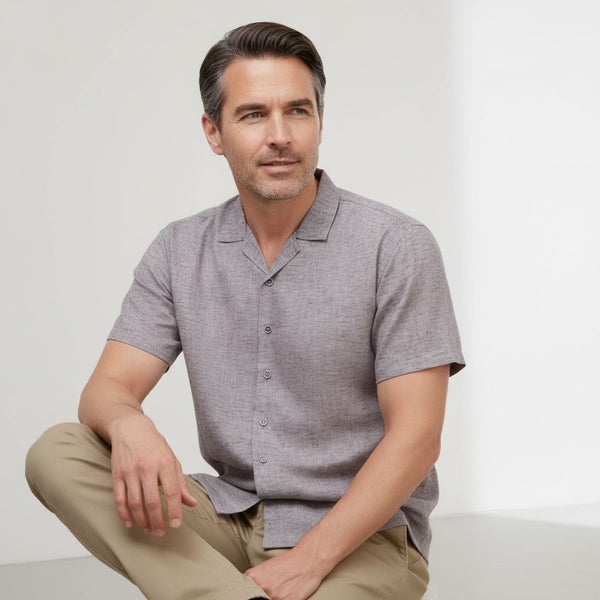 قميص نص كم كتان اسبور 751