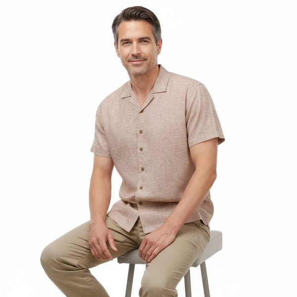 قميص نص كم كتان اسبور 751