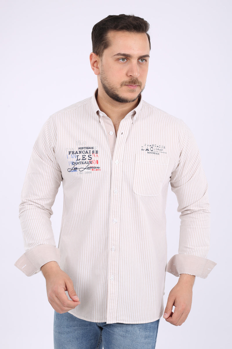 قميص قطن صافي كود 971