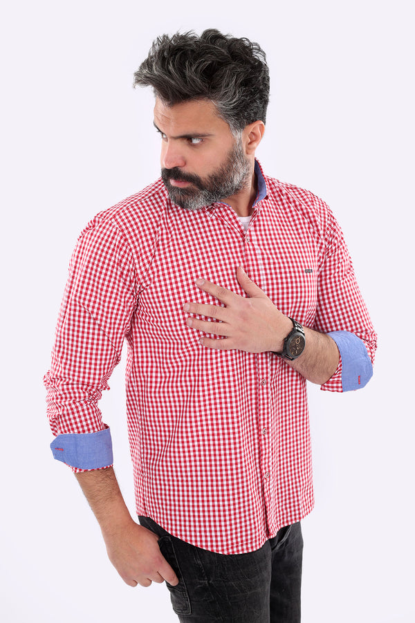 Checks Cotton Shirt 605