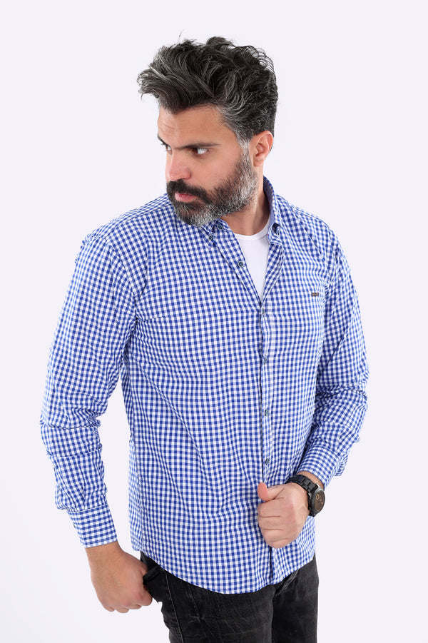 Checks Cotton Shirt 611